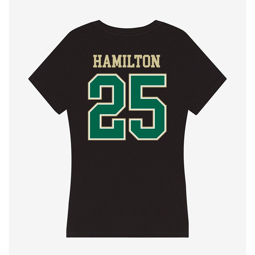USF - NCAA Football : Zavier Hamilton - Women's V-Neck T-Shirt-1