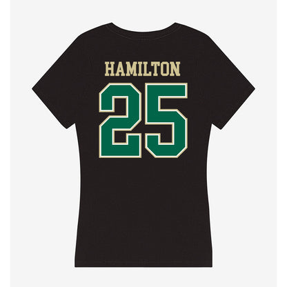 USF - NCAA Football : Zavier Hamilton - Women's V-Neck T-Shirt-1