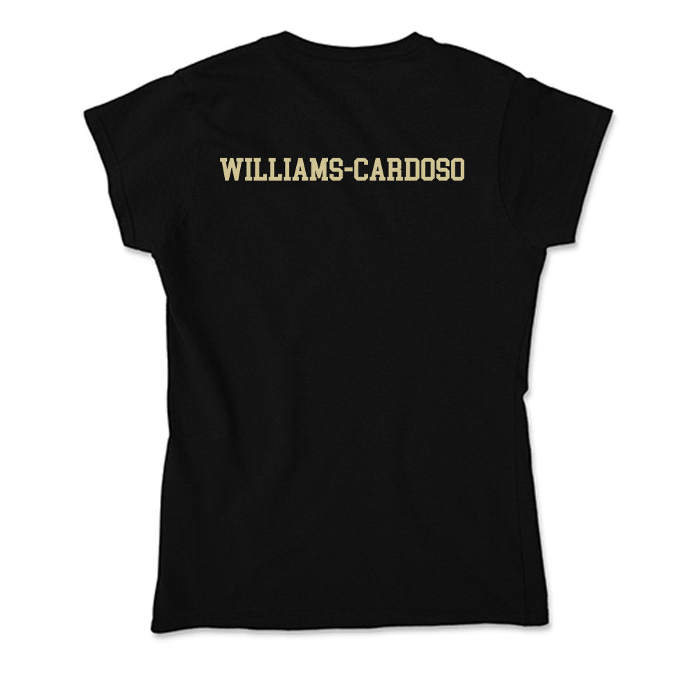USF - NCAA Men's Track & Field : Alesandro Williams-Cardoso - Soft Style Women’s T-Shirt-1