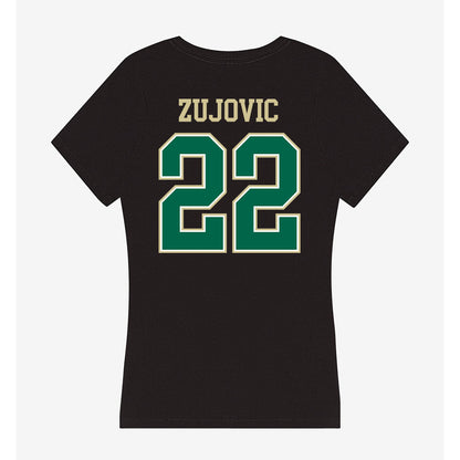 USF - NCAA Men's Soccer : Luka Zujovic - Women's V-Neck T-Shirt-1