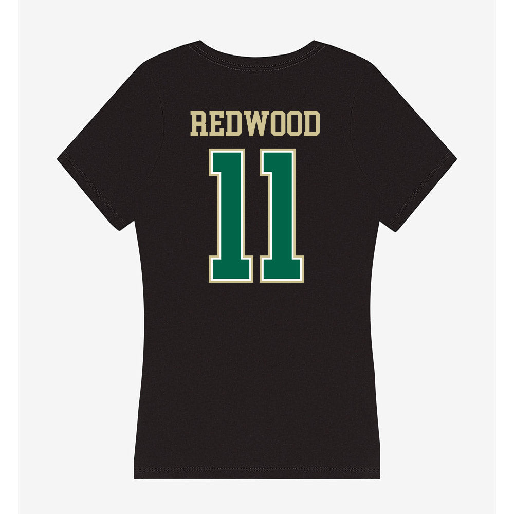 USF - NCAA Football : Asani Redwood - Women's V-Neck T-Shirt-1