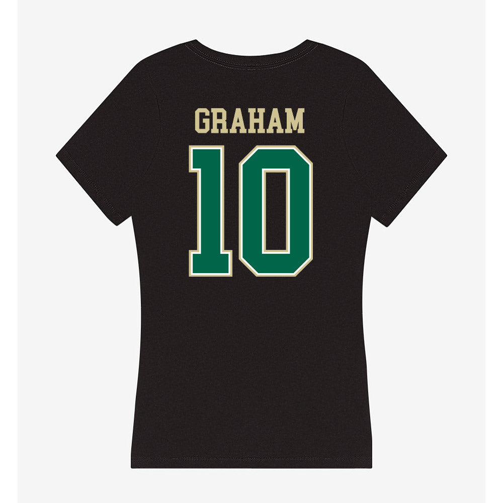 USF - NCAA Women's Lacrosse : Avery Graham - Women's V-Neck T-Shirt-1