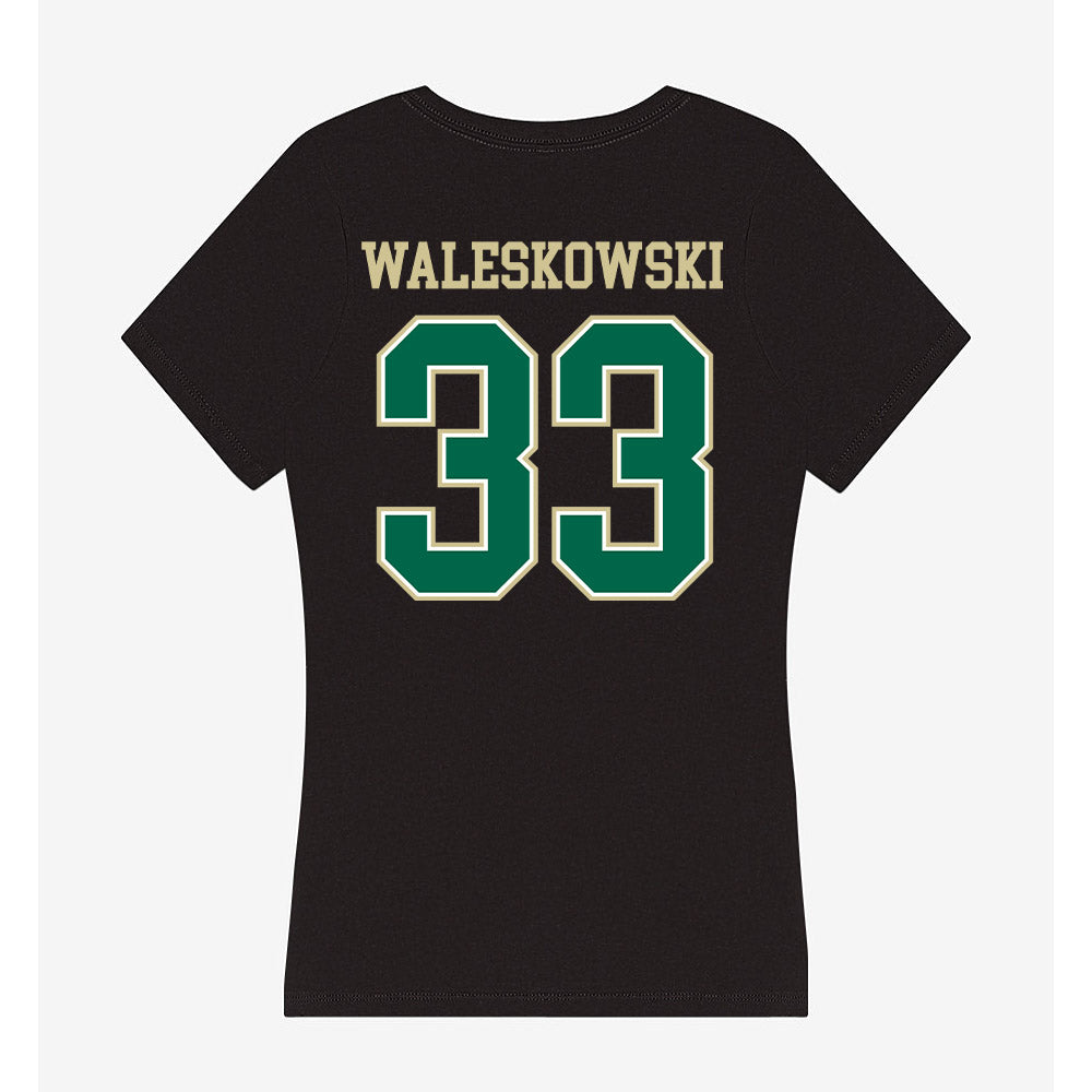 USF - NCAA Men's Basketball : Donovan Waleskowski - Women's V-Neck T-Shirt-1