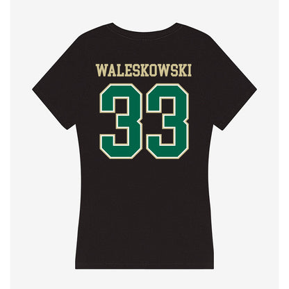 USF - NCAA Men's Basketball : Donovan Waleskowski - Women's V-Neck T-Shirt-1