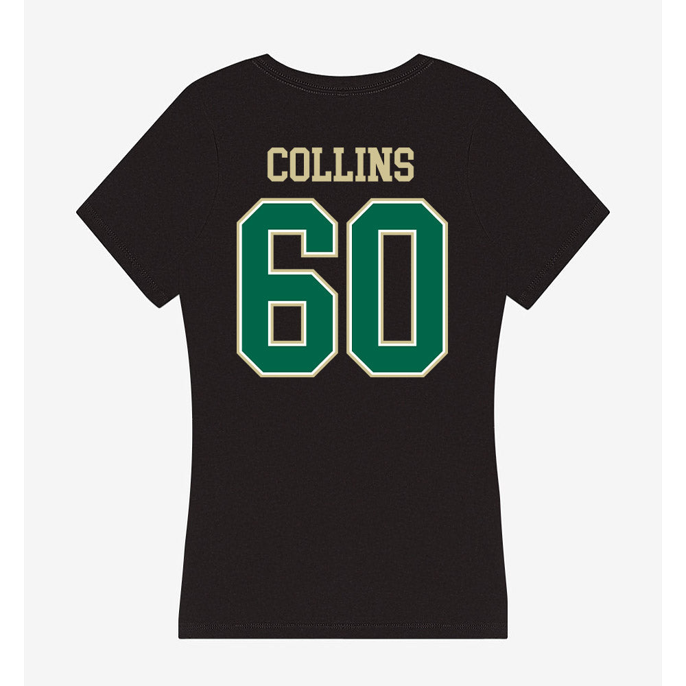 USF - NCAA Football : Khalil Collins - Women's V-Neck T-Shirt-1
