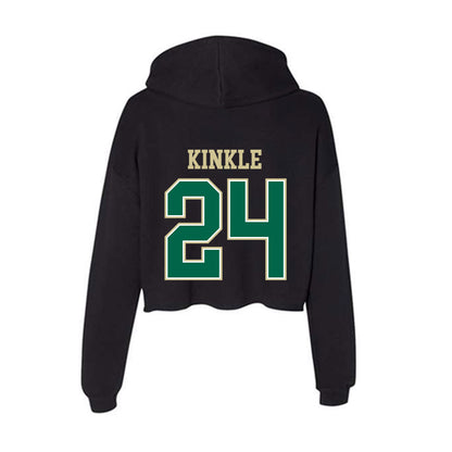 USF - NCAA Football : Tray Kinkle - Women's Crop Fleece Hoodie-1