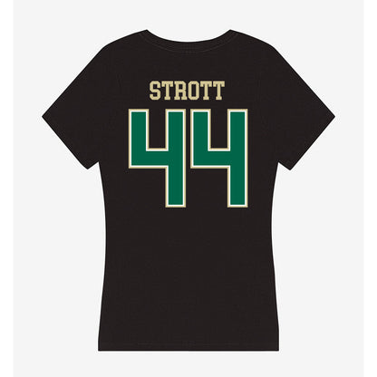 USF - NCAA Softball : Kiley Strott - Women's V-Neck T-Shirt-1