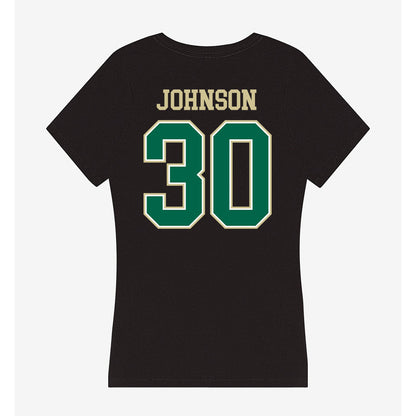 USF - NCAA Football : Jeremiah Johnson - Women's V-Neck T-Shirt-1