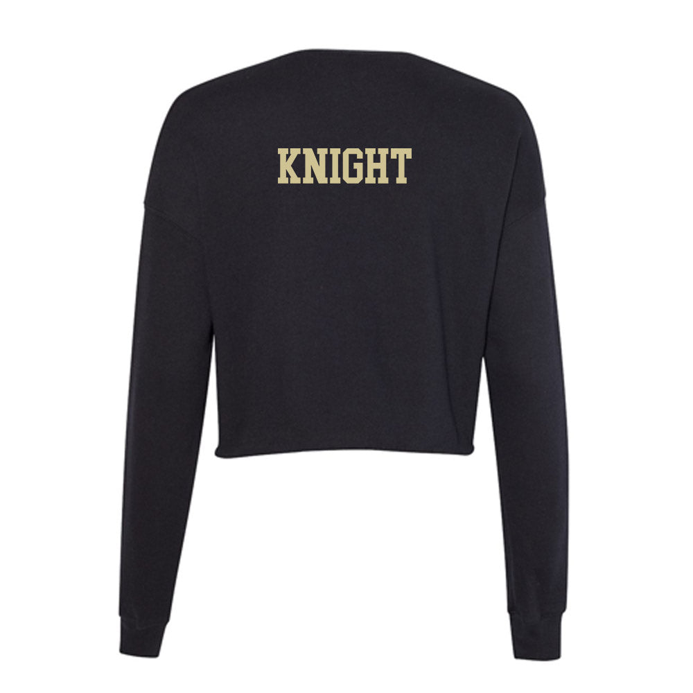 USF - NCAA Women's Golf : Tiphani Knight - Women's Cropped Crew Fleece-1