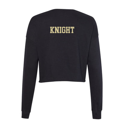 USF - NCAA Women's Golf : Tiphani Knight - Women's Cropped Crew Fleece-1