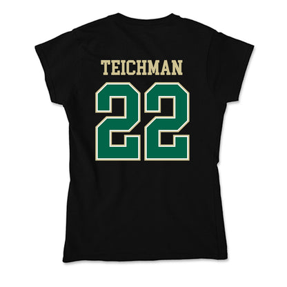 USF - NCAA Women's Basketball : Lee Teichman - Soft Style Women’s T-Shirt-1