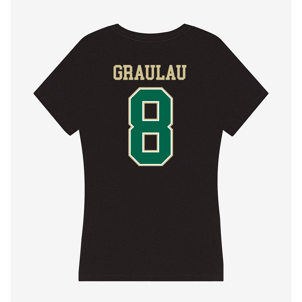 USF - NCAA Baseball : Gabe Graulau - Women's V-Neck T-Shirt-1