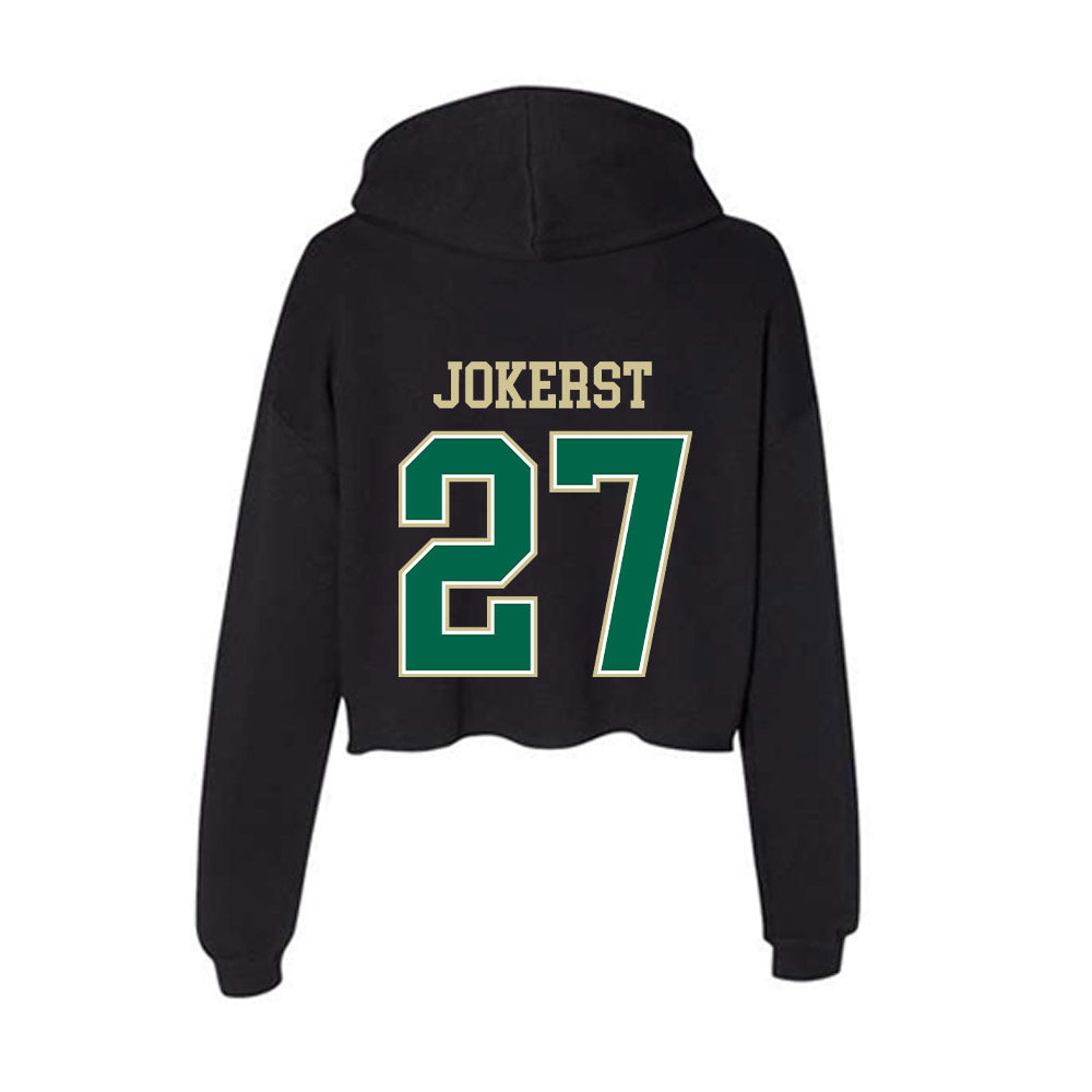 USF - NCAA Women's Lacrosse : Madisyn Jokerst - Women's Crop Fleece Hoodie-1