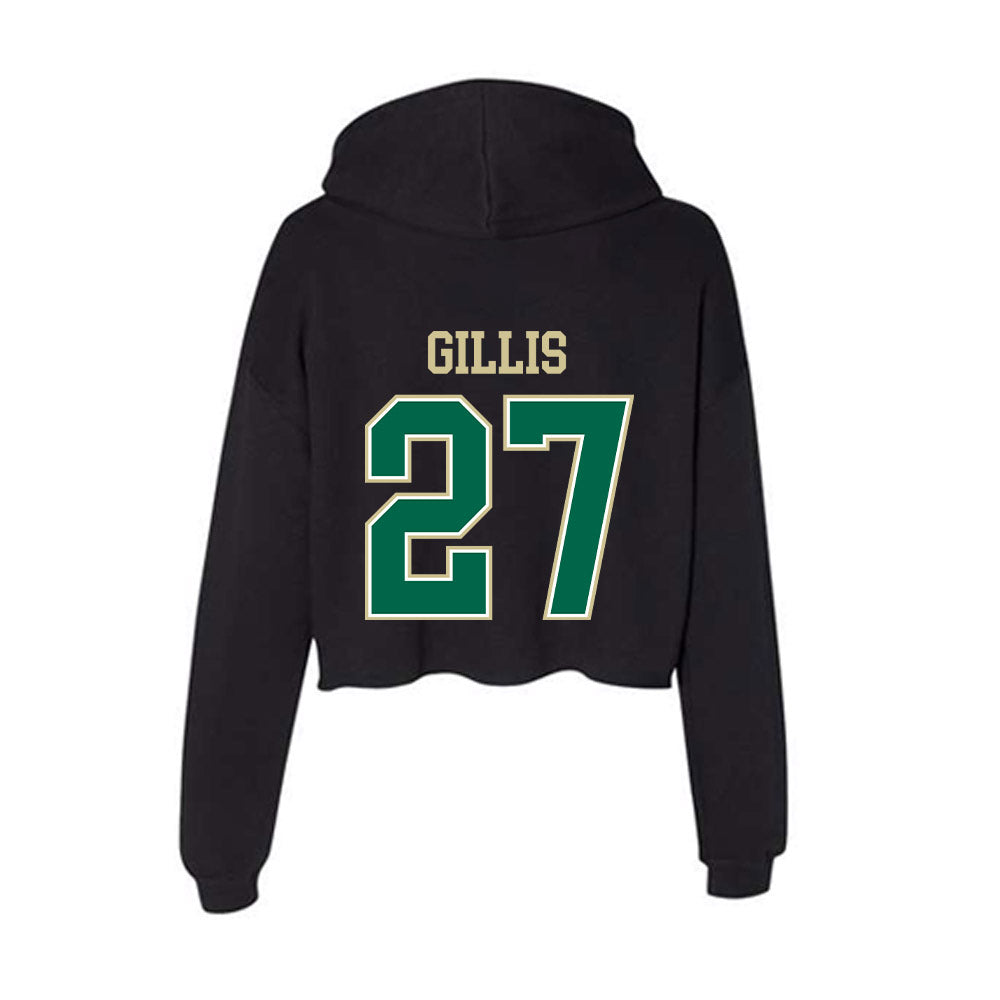 USF - NCAA Football : Jermichael Gillis - Women's Crop Fleece Hoodie-1