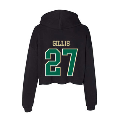USF - NCAA Football : Jermichael Gillis - Women's Crop Fleece Hoodie-1