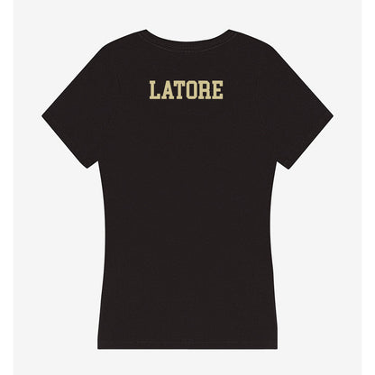 USF - NCAA Women's Track & Field : Alexia Latore - Women's V-Neck T-Shirt-1