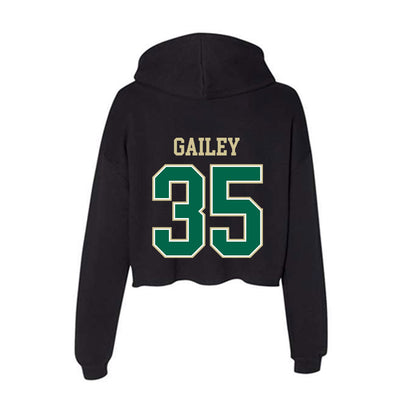 USF - NCAA Baseball : Lawson Gailey - Women's Crop Fleece Hoodie-1