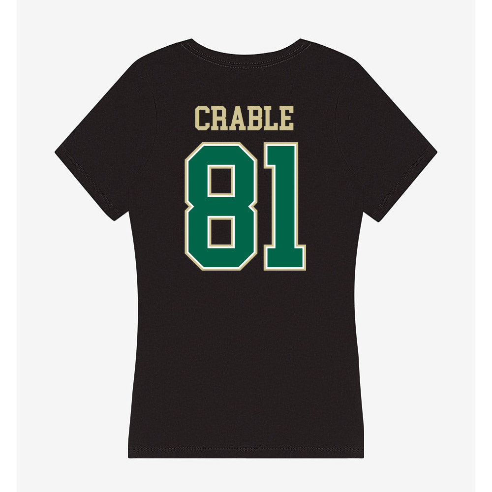 USF - NCAA Football : Tayte Crable - Women's V-Neck T-Shirt-1