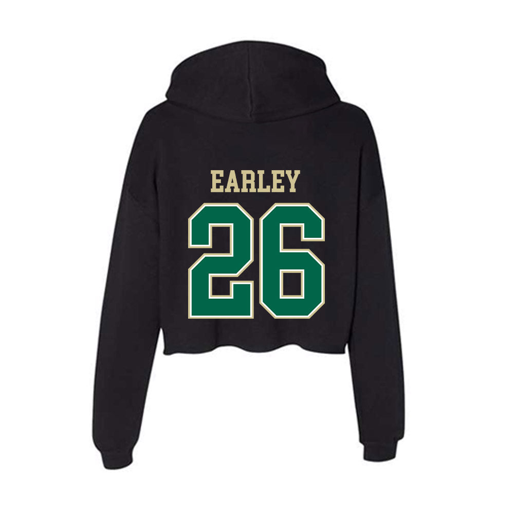 USF - NCAA Baseball : Nathan Earley - Women's Crop Fleece Hoodie-1