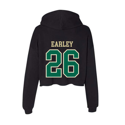 USF - NCAA Baseball : Nathan Earley - Women's Crop Fleece Hoodie-1