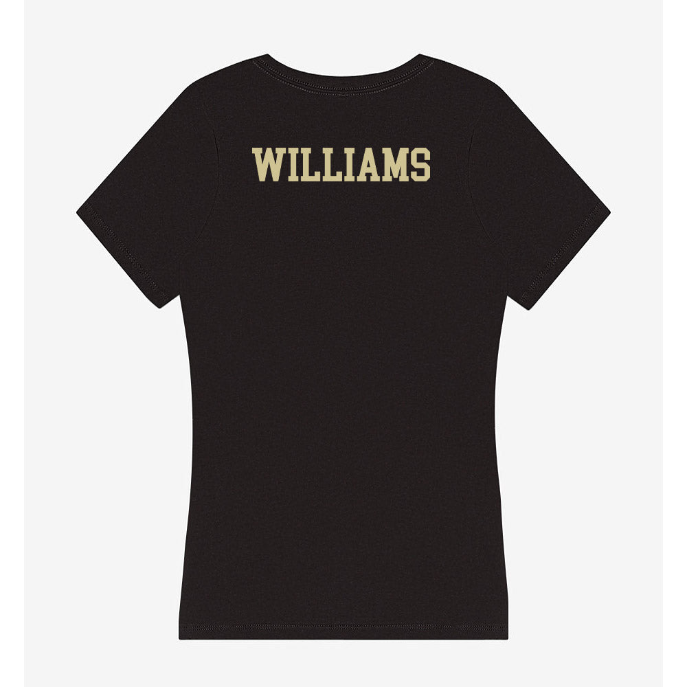 USF - NCAA Men's Track & Field : Elisha Williams - Women's V-Neck T-Shirt-1