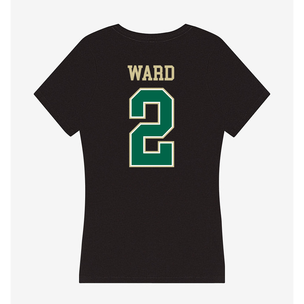 USF - NCAA Football : Tavin Ward - Women's V-Neck T-Shirt-1