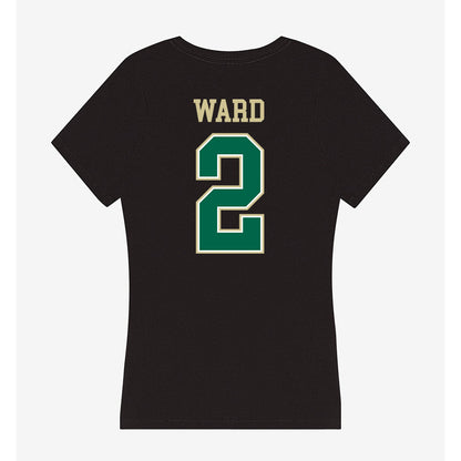 USF - NCAA Football : Tavin Ward - Women's V-Neck T-Shirt-1