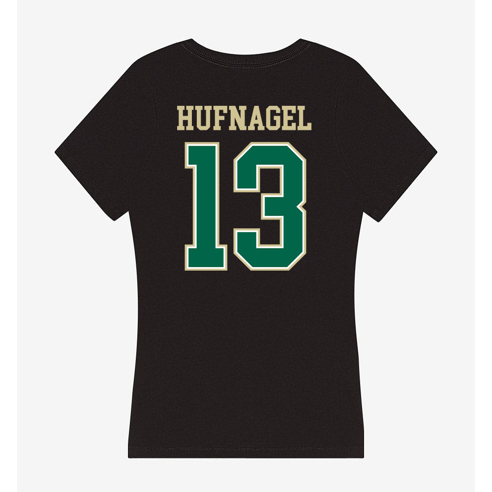 USF - NCAA Beach Volleyball : Lola Hufnagel - Women's V-Neck T-Shirt-1