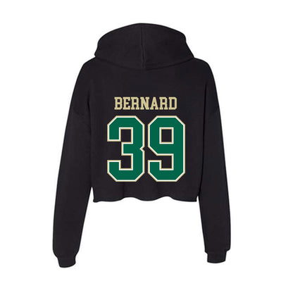USF - NCAA Baseball : Nolan Bernard - Women's Crop Fleece Hoodie-1