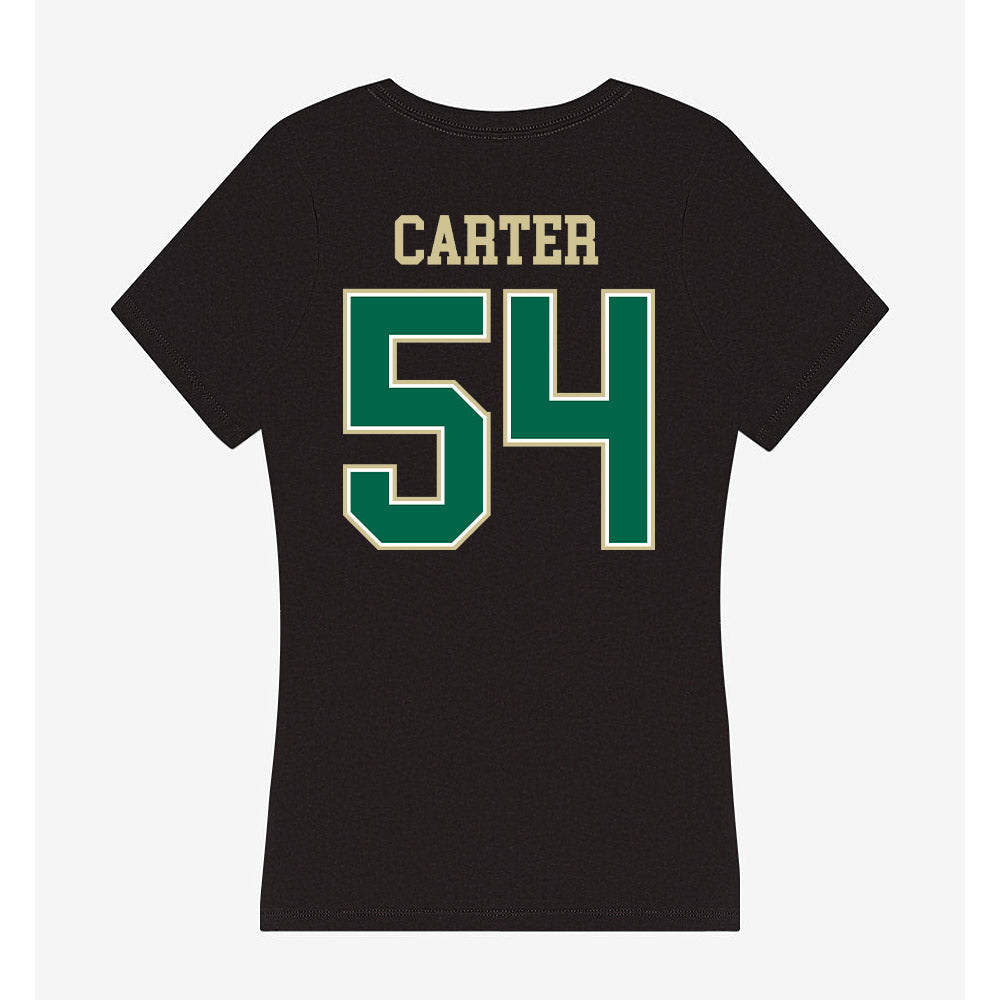 USF - NCAA Football : Braden Carter - Women's V-Neck T-Shirt-1
