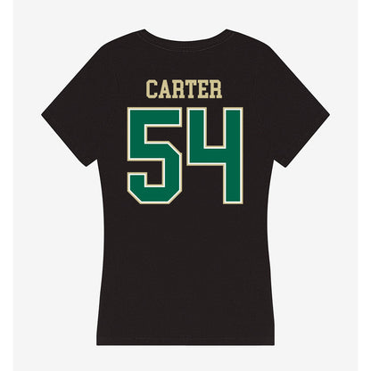 USF - NCAA Football : Braden Carter - Women's V-Neck T-Shirt-1