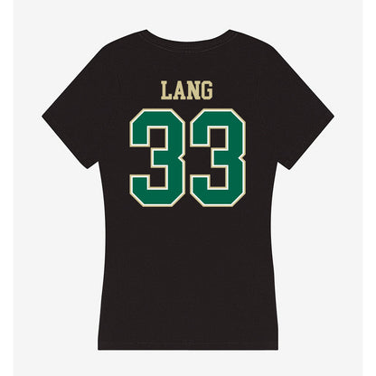 USF - NCAA Women's Lacrosse : Alexa Lang - Women's V-Neck T-Shirt-1