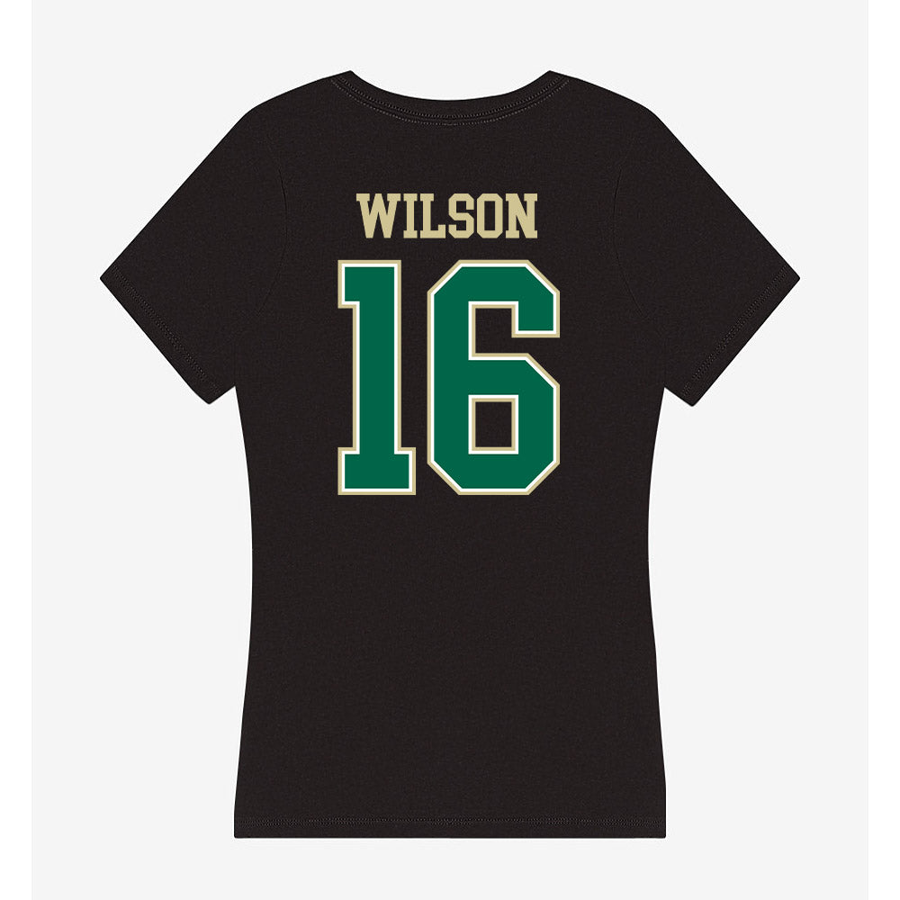 USF - NCAA Men's Soccer : Dominic Wilson - Women's V-Neck T-Shirt-1