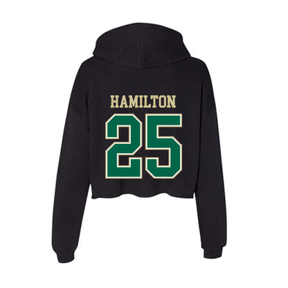 USF - NCAA Football : Zavier Hamilton - Women's Crop Fleece Hoodie-1