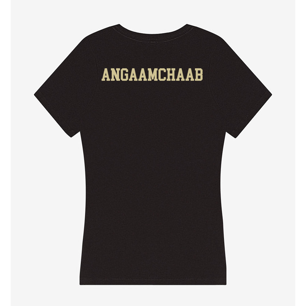 USF - NCAA Women's Track & Field : Mercy Angaamchaab - Women's V-Neck T-Shirt-1