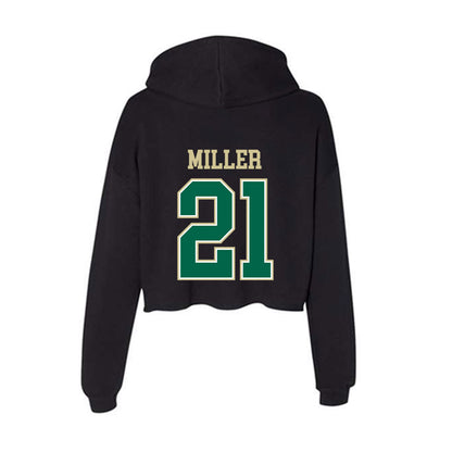 USF - NCAA Women's Lacrosse : Hayden Miller - Women's Crop Fleece Hoodie-1