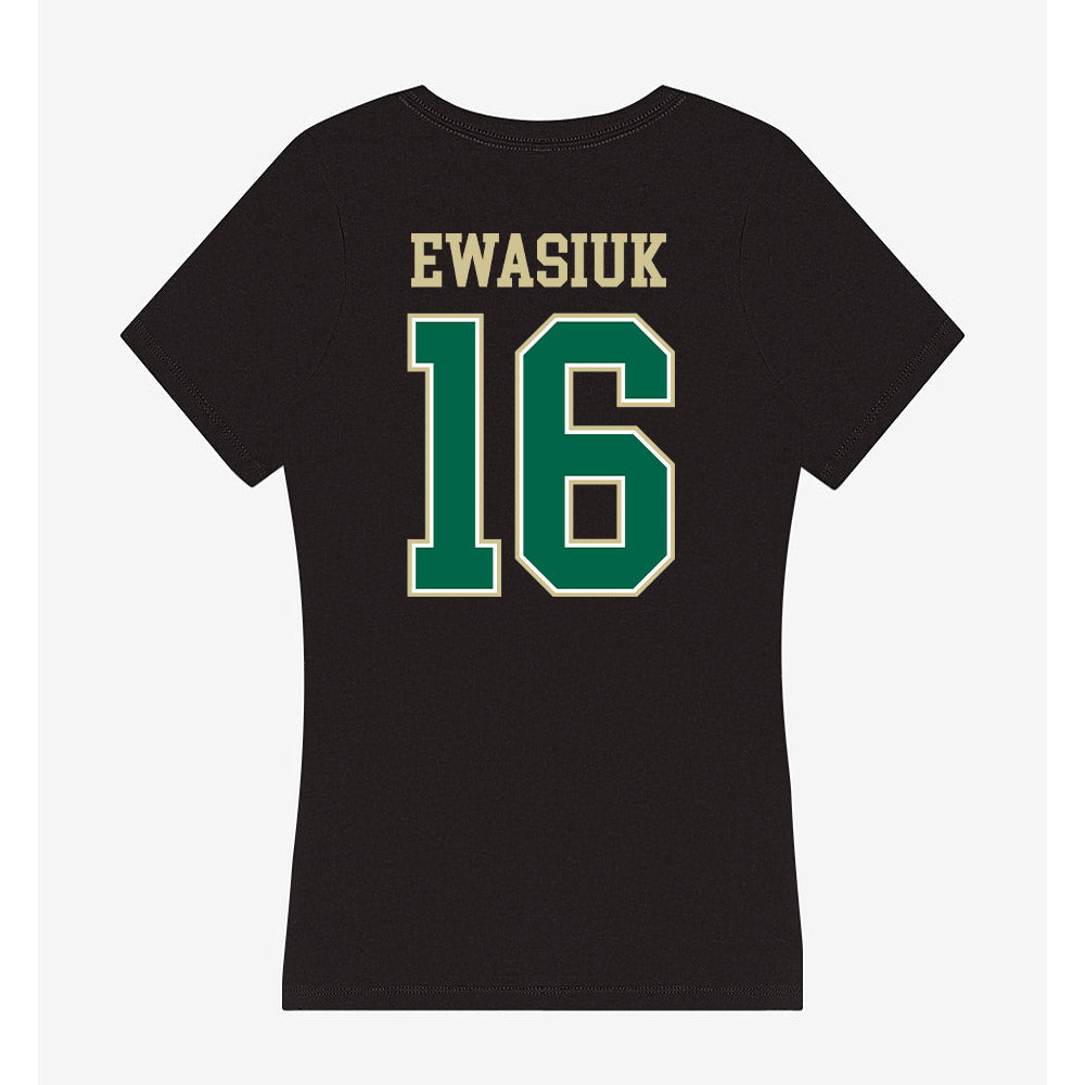 USF - NCAA Women's Soccer : Ainsley Ewasiuk - Women's V-Neck T-Shirt-1