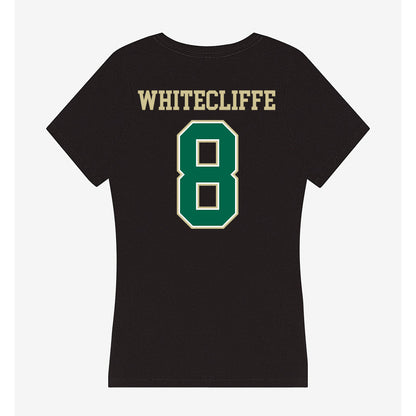 USF - NCAA Women's Lacrosse : Alex Whitecliffe - Women's V-Neck T-Shirt-1