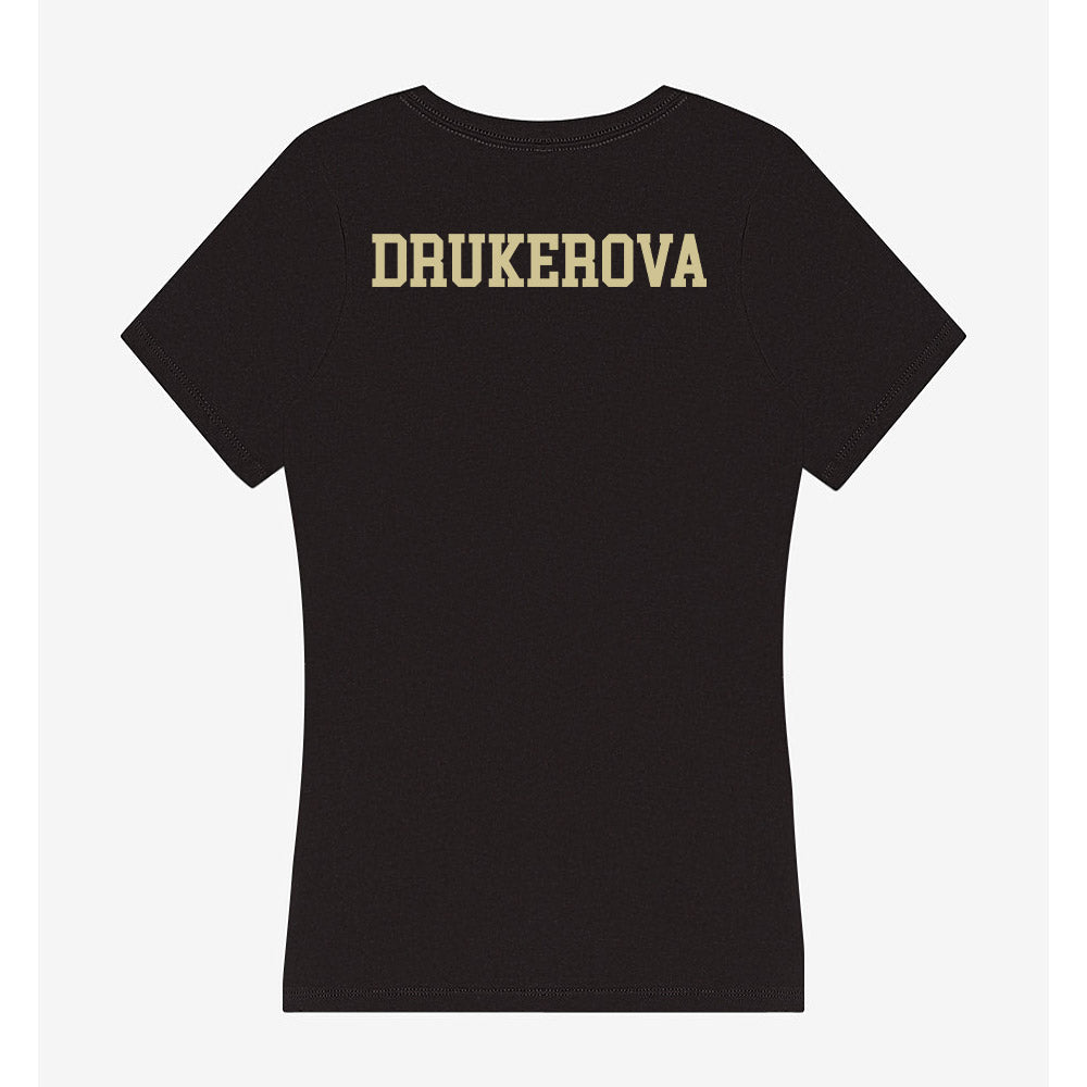 USF - NCAA Women's Tennis : Amelie Drukerova - Women's V-Neck T-Shirt-1