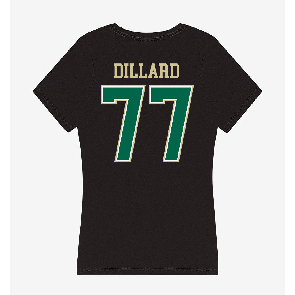 USF - NCAA Football : Major Dillard - Women's V-Neck T-Shirt-1