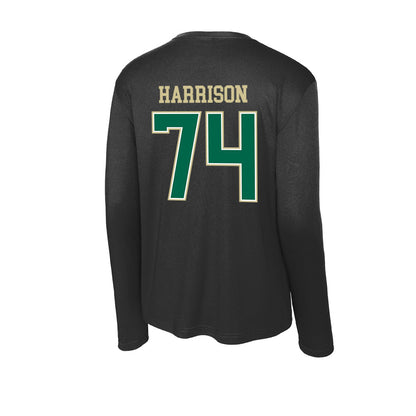 USF - NCAA Football : Jordan Harrison - Activewear Long Sleeve T-Shirt-1