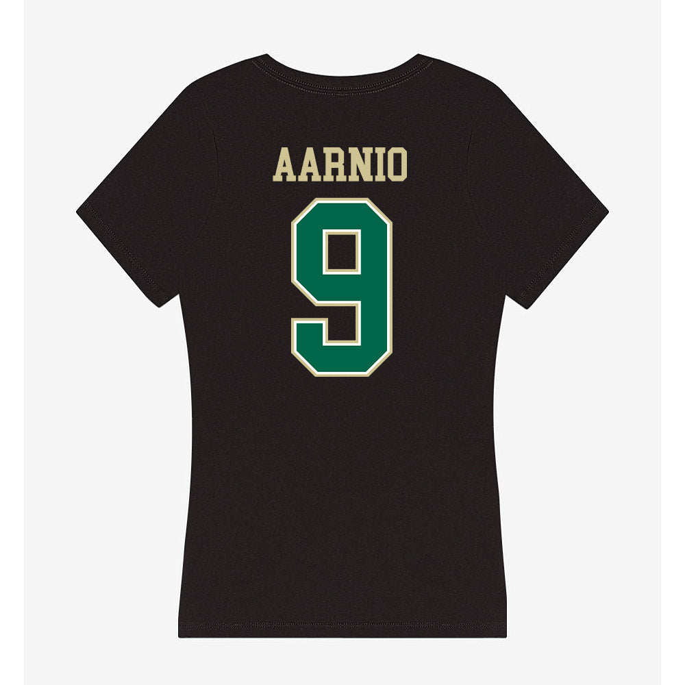 USF - NCAA Women's Basketball : Janette Aarnio - Women's V-Neck T-Shirt-1