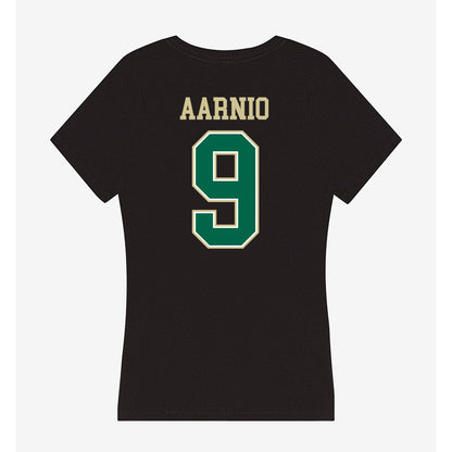 USF - NCAA Women's Basketball : Janette Aarnio - Women's V-Neck T-Shirt-1