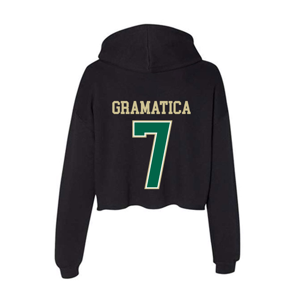 USF - NCAA Football : Nico Gramatica - Women's Crop Fleece Hoodie-1