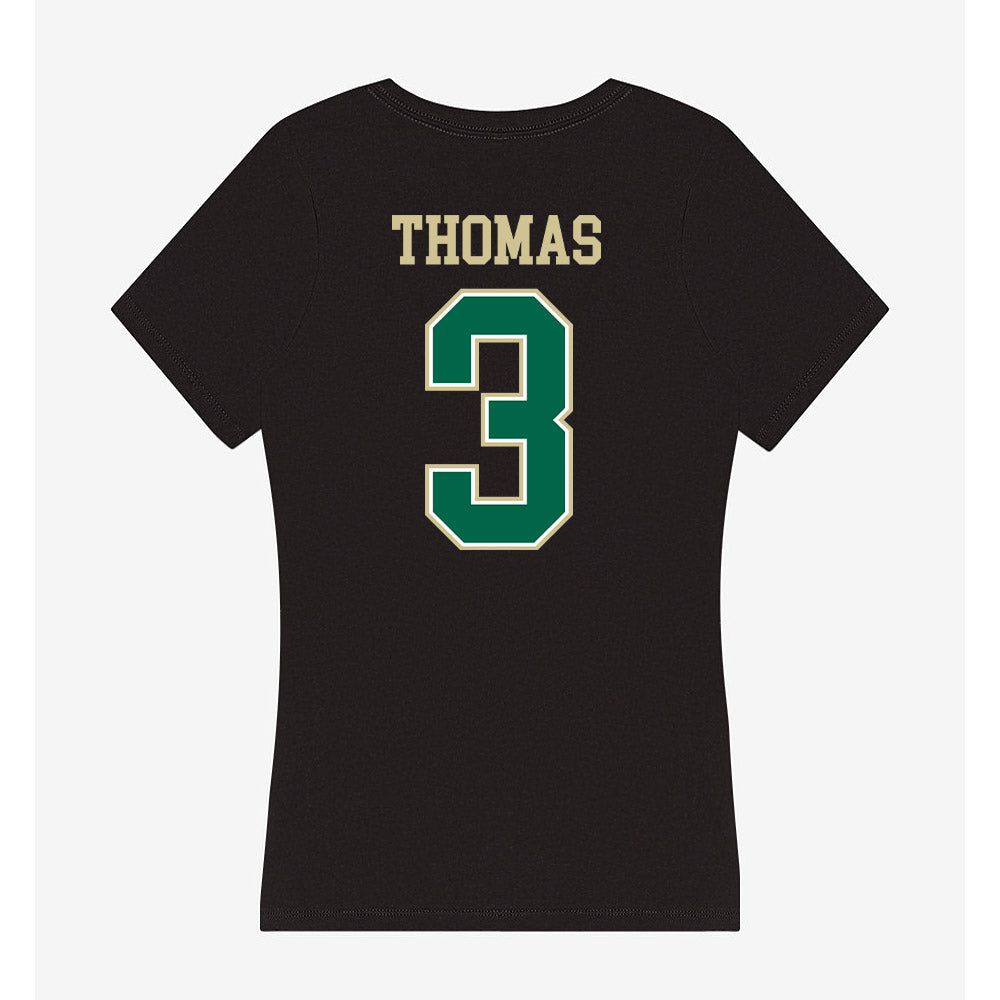 USF - NCAA Women's Volleyball : Miya Thomas - Women's V-Neck T-Shirt-1