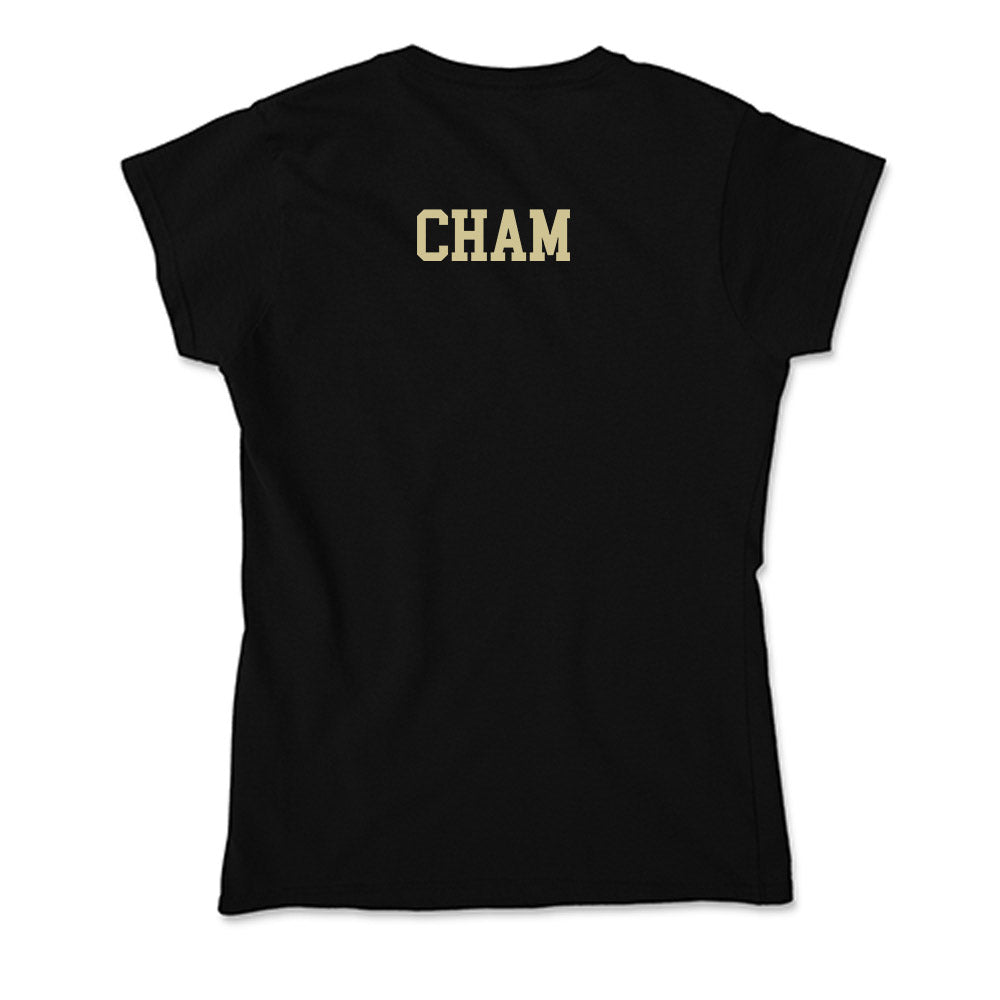 USF - NCAA Men's Tennis : Elijah Cham - Soft Style Women’s T-Shirt-1