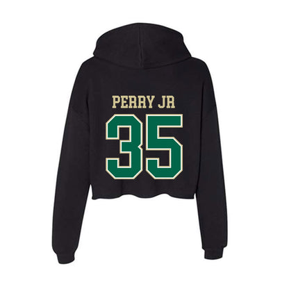 USF - NCAA Football : Herlin Perry Jr - Women's Crop Fleece Hoodie-1