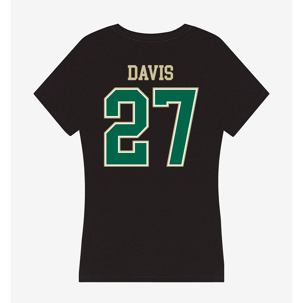 USF - NCAA Football : Jayden Davis - Women's V-Neck T-Shirt-1
