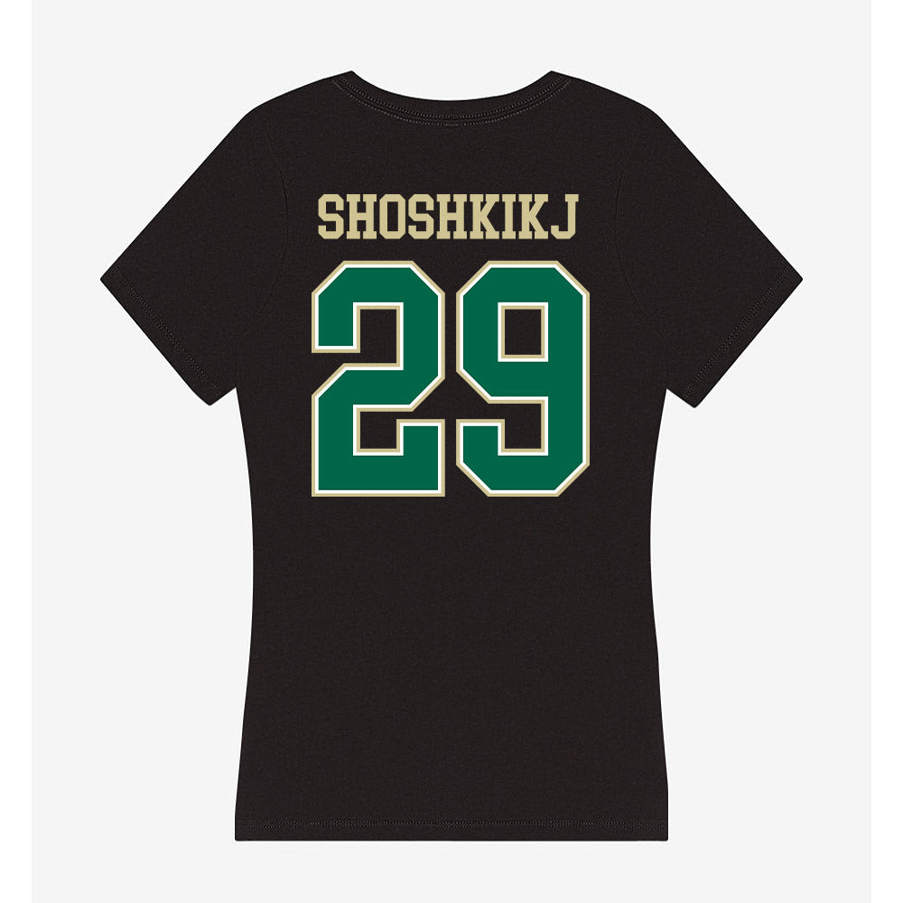 USF - NCAA Men's Basketball : Andrej Shoshkikj - Women's V-Neck T-Shirt-1