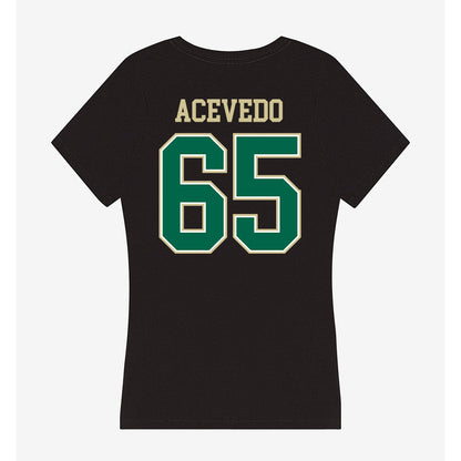 USF - NCAA Football : Jaylin Acevedo - Women's V-Neck T-Shirt-1